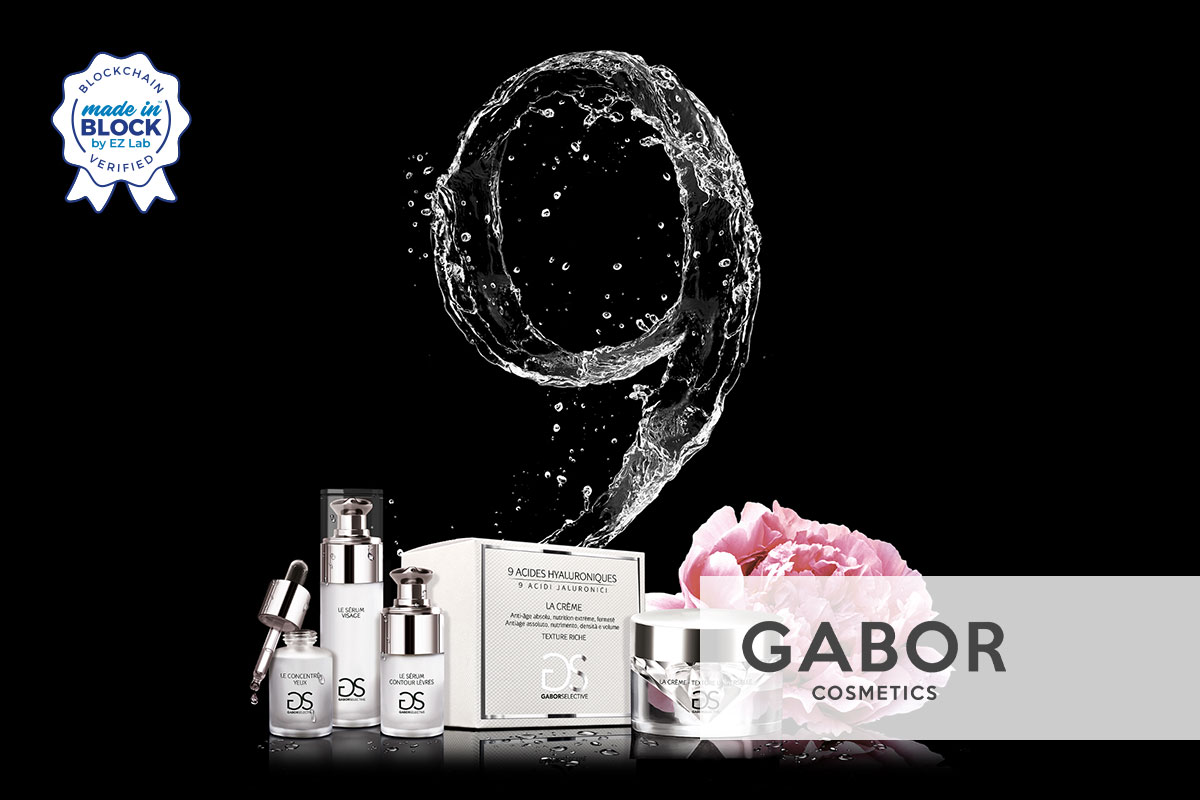 progetto blockchain cosmetica ez lab gabor cosmetics