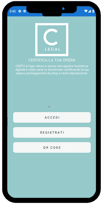 Notarizza i documenti con la piattaforma blockchain CERTO.legal