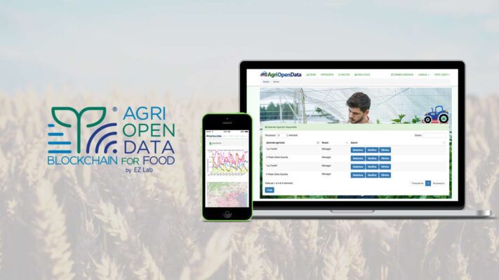 AgriOpenData, la piattaforma per la tracciabilità blockchain