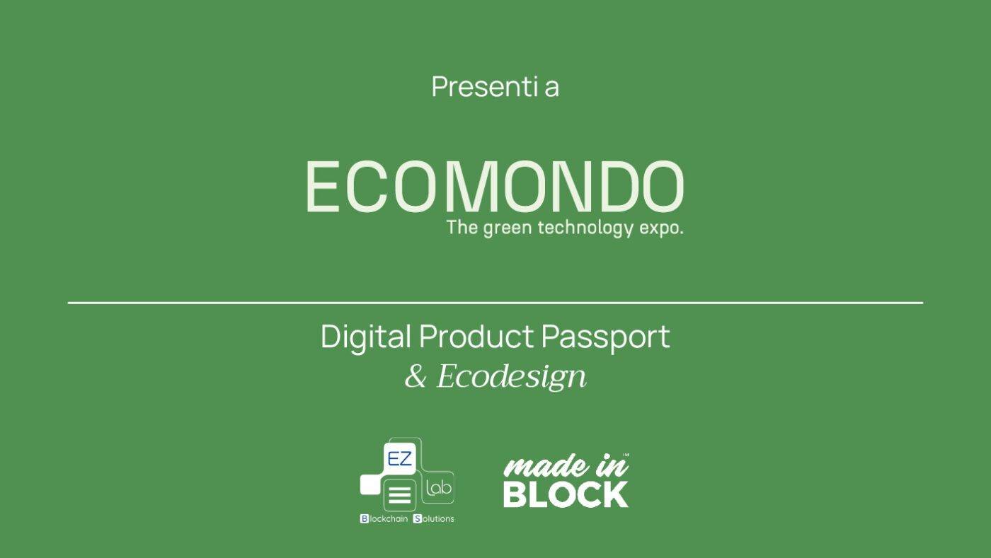 Ecomondo: la circolarità passa per il Digital Product Passport di EZ Lab