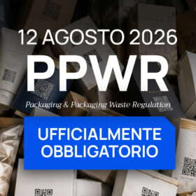 PPWR, QR Code e Digital Product Passport. Dal 12 agosto 2026 il PPWR è ufficialmente obbligatorio (Packaging for Packaging Waste Regulation)